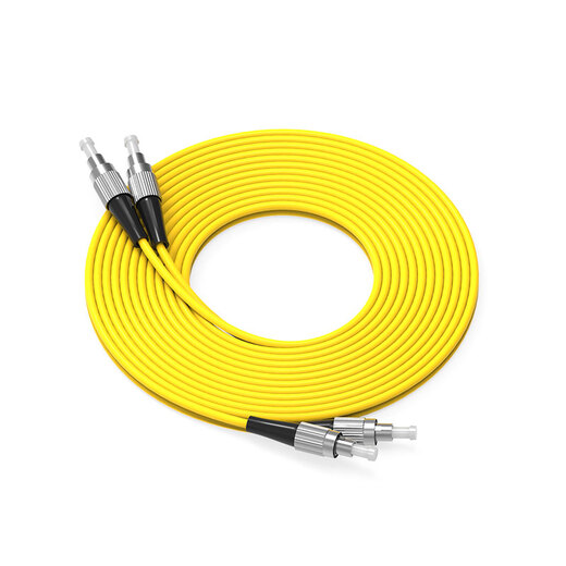 Nokoxin-Telekommunikationsfaserfaser-Jumper Single-Mode-Dual-Core-SC/LC/FC-Pigtail-Transceiver-Schalterverdrahtung 3.0 Single-Mode-Dual-Core-FC-FC 5 Meter