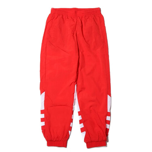 Adidas (adidas) Clover Herren klassisches großes Logo Retro Mode-Signal-Bündel-Bündel-Blocking-Sport und lässige Hose FM9898 Rot/FM9898 m (Referenzhöhe: 179 ~ 185 cm)