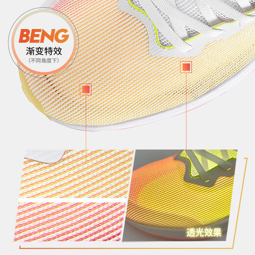 
LOTTO (LOTTO) running shoes for women professional carbon board running shoes shock-absorbing and breathable lightweight sports shoes for women 1098 fluorescent red 38