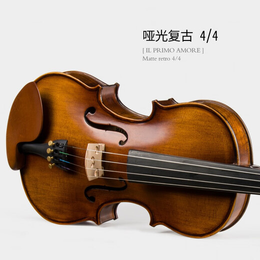 克莉丝蒂娜（Christina）V04手工实木小提琴初学入门专业考级进阶儿童成人乐器4/4哑光