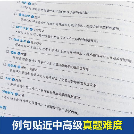 Fully mastered. Complete vocabulary analysis of the new Korean Proficiency Test TOPIK (Intermediate and Advanced) past papers (bonus audio)