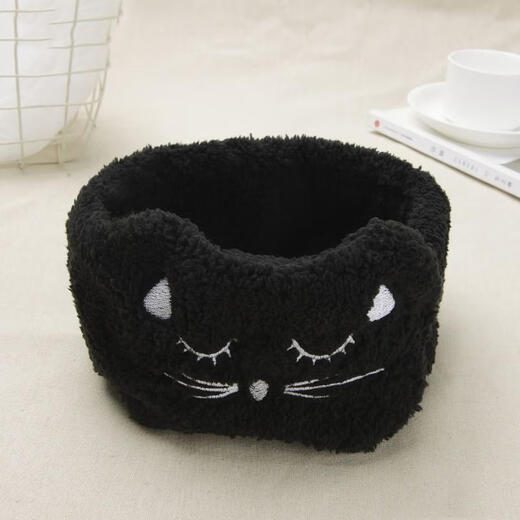 Ji Shili Maternity Confinement Hat Postpartum Autumn and Winter Headband Confinement Velcro Windproof Big Head Circumference October 11 Forehead Protector Hairband Velcro Cat Hairband - Watermelon Red