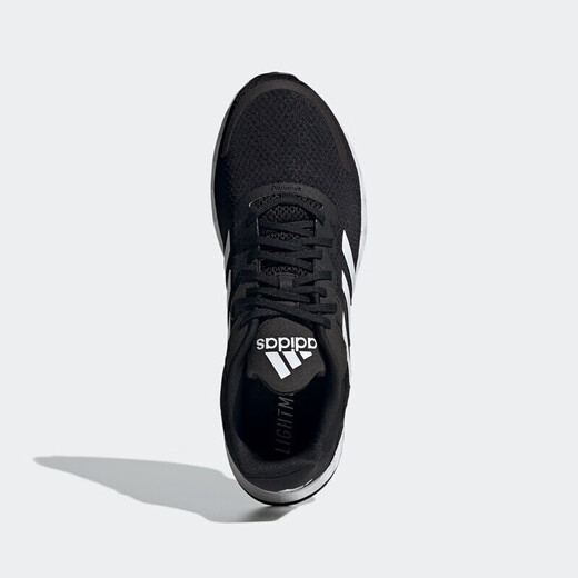 Adidas running shoes men's shoes 2025 summer new DURAMO SL mesh breathable lightweight running fitness sports shoes JQ9716 black 40 (245mm)