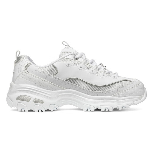 SKECHERS斯凯奇 胜道运动 女鞋拼接钻石熊猫运动鞋 12241/WSL 37.5