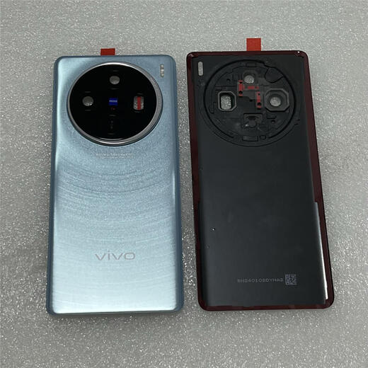Phty eignet sich für x100 Originalglas zurück -Abdeckung X100Pro Original Mobiltelefon hinterer Hülle Batterieabdeckung Rückenabdeckung Hülle X100 Original Disassemed Heck Deckel Sunset Orange Einzelstück