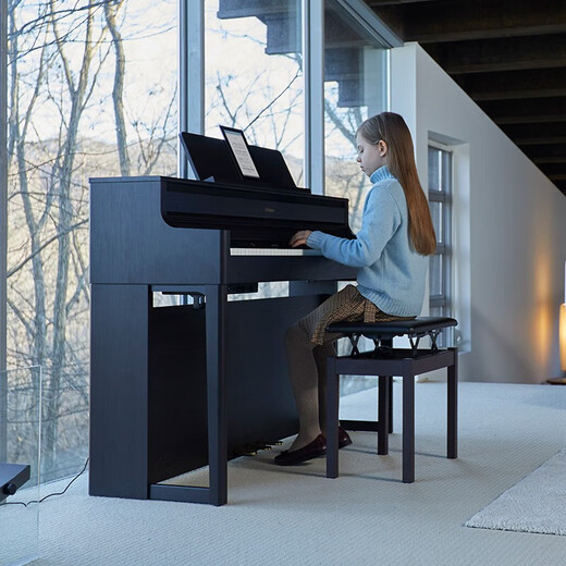 ROLAND HP704 / HP702 / HP701 Luxury Vertical Electric Piano Adult Professional Playing 88 Home Home Digital Piano HP704-Dr Rose Wood Color
