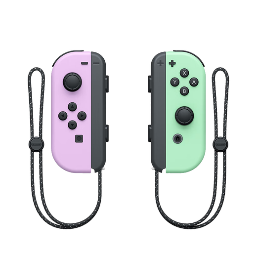 Nintendo (Nintendo) Domestic Bonded Warehouse Switch Original Pro Limited Controller/Joycon Left and Right Controller NS Peripheral Accessories Carrying Bag Storage Bag Official Original Joy-con Left Light Elegant Purple/Right Light Elegant Green