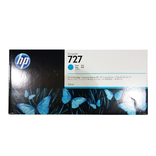 【企业采购】惠普（HP）HP 727号墨盒 适用于T920/T930/T1500/T2500 727号 6色套装（套装更实惠！）