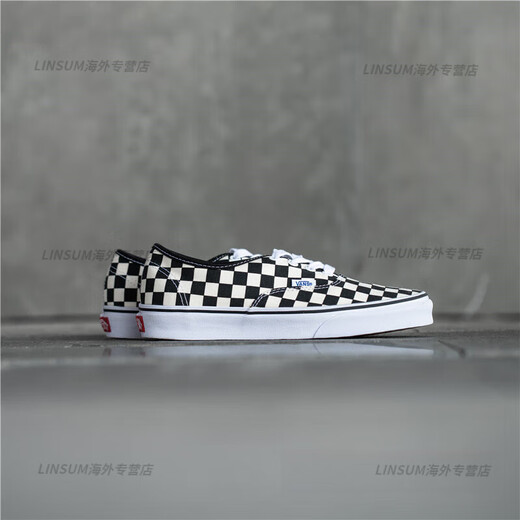 Vans authentische schwarze und weiße Schachbrett Plaid klassische Männer und Frauenschuhe Paare Board Schuhe Leinwand Schuhe VN000W4 Offizielles Flaggschiff Schwarz -Weiß -Schachbrett vn000w4ndi0 mein Lagerhaus 44