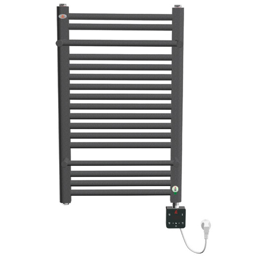 
Longxing steel electric bathroom, electric heating can be used with a small backpack for towels, household radiator, integrated electric heating intelligent temperature control 400mm*698mm, black and gray sand, power 500W (height 698*442*thickness 198)