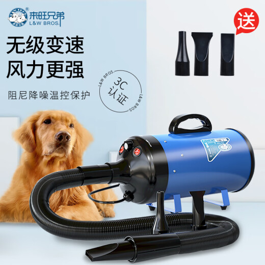 Laiwang Brothers Hair Dryer Pet Dog Hair Dryer Large Dog Special Dryer Hair Dryer High Power Blue (PD-9001)