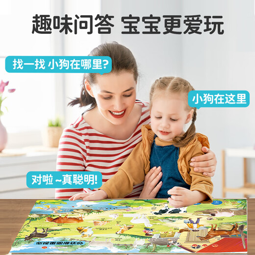 雷朗会说话的早教有声书十万个为什么点读书发声书玩具生日礼物