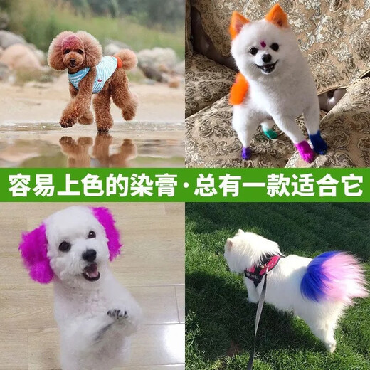 Pet Dog Hair Dye Special for Pets VIP Bichon Teddy Animal Cat Dye Hair Cream Pomeranian Long-lasting Brown Default