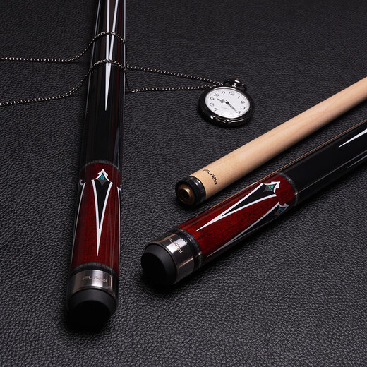 Willy Willy billiard cue big head mithril staff black 8 cue Chinese eight ball black eight powerful nine ball middle head table cue mithril staff AWP-1 barrel set 11.75
