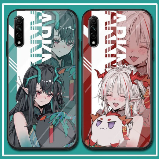 
Tomorrow's Ark Xiscati glass mobile phone case adapted to vivoy77OPPOreno8 Xiaomi 12 Honor 50 a17078--Tempered glass OPPO model-Remember to send it to customer service
