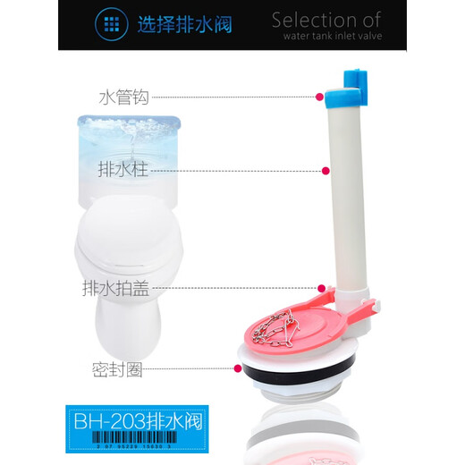 
Botis TOTO toilet tank accessories CSW718B 719B 728B 729 CW764B water inlet valve drain valve wrench water inlet valve 1