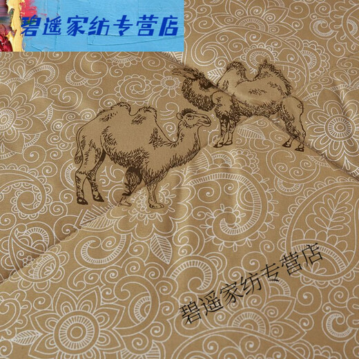 FGHGF thickened warm camel veil quilt quilt quilt core single double spring and autumn dormitory student aristocratic camel velvet 200*230cm thickened 12 Jin [Jin equals 0.5 kg]