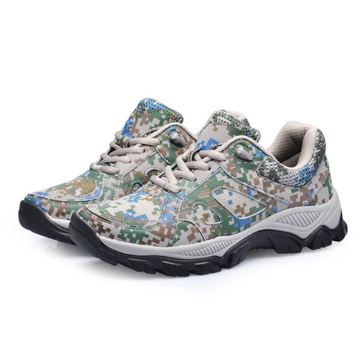Golden Monkey Trainingschuhe für Frauen, Frühlings- und Herbst-Frauenschuhe, Freizeitschuhe, Sport-leichte Wanderschuhe, Wandern und Kleidung im Freien im Freien, QJ5010G QJ5010G Damen Camouflage Green 37