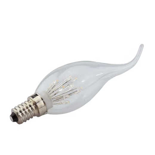 E14 Edison kleiner Schraubenloch Retro LED -Glühbirne Kristallleuchter Heckspitze Blase Kühlschrank 2W4W Wolfram Draht Blase E14 Wolframdraht St4840W
