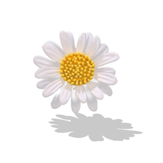 Kalevin sunflower brooch niche exquisite chrysanthemum collar pin clothes decoration pin gift gfn white gtrd