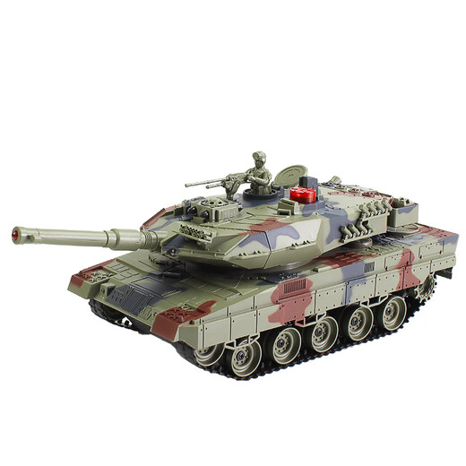 Lichengfeng (LCF) Modelo de tanque de control remoto de tipo rastreador Smoquado y súper grande Battle Cargando el vehículo de control remoto de autos de juguete todoterreno de los niños [Versión clásica] Russian T90+99 Tipo (dos unidades)