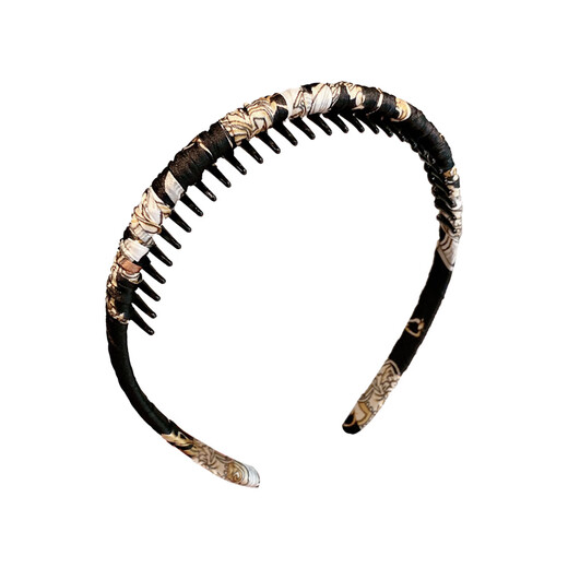 2 pieces of Xiangwan hairbands, simple going out, non-slip hairpins, facial mask, hair bindings, face wash, versatile toothed headbands