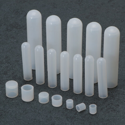 Thousand pieces of light high temperature resistant screw protective sleeve silicone cap thread protective cap screw anti-collision cap silicone sleeve bolt silicone sleeve cap metric thread M2M4M5M8M10M20 rubber sleeve 21.5x72 5 pcs