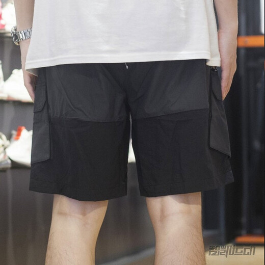 Adidas (adidas) Neo Shorts Herrenhosen Sommer neue Sporthosen Casual gewebter Workstil Shorts Casual gewebt HC9737 Schwarz 3xl