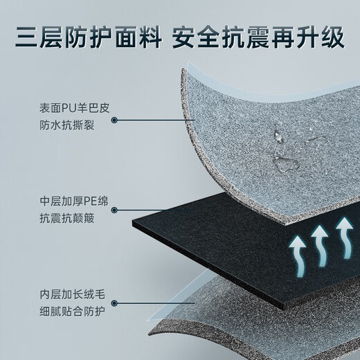 绿巨能（llano）笔记本电脑包手提15.6英寸适用苹果小米联想华为商务公文包收纳包
