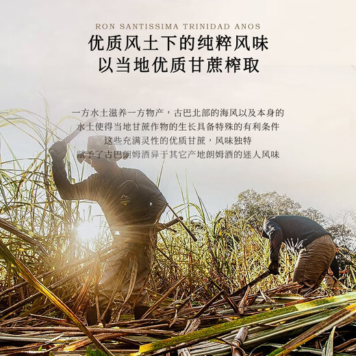加勒海俱乐部【多项国际大赛金奖】西班牙原瓶进口朗姆调酒基酒洋酒 送礼收藏 圣特立尼达15年陈酿 700mL 单瓶装