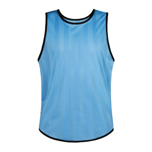 
Ai Jingyi Football Confrontation Vest Game Number Shirt Group Numbers Confrontation Training Vest Team Training Breathable Quick Drying Net Vest Custom Printing Numbers Printing LOGO Light Blue Adult