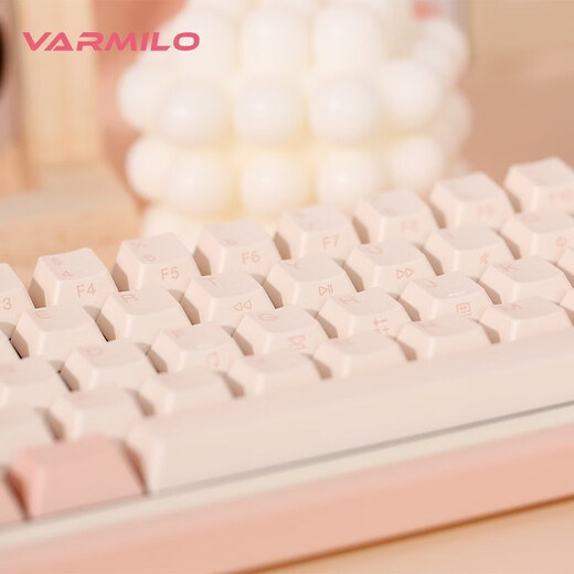 Amilo (Varmilo) Mini series minilo Capacitor keyboard Gaming keyboard Office keyboard Portable keyboard Ji Qiuli 67-key dual-mode (Bluetooth + Wired) Capacitor V2 Rose Red Axle
