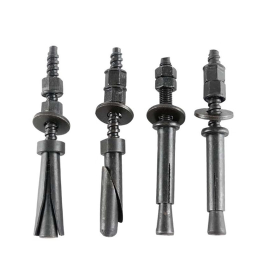 德岐 水钻机膨胀螺丝 底座固定支架膨胀螺栓 可拆卸反复使用 12*160斜口（粗牙） 