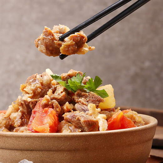 Isai (Green Products) Domestic Ox Raw Cut Tendon Toubao 2Jin Jin is equal to 0.5kg Grain-fed Halal Beef Stew Ingredients