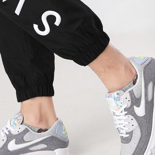 耐克（NIKE） 男裤时尚潮流梭织收口束脚运动舒适耐磨训练休闲宽松长裤 CU3891-010 S