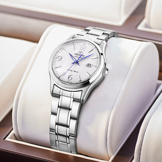 Orient Double Lion (ORIENT) watch women's fully automatic mechanical watch fashionable simple women's waterproof women's watch FNR1Q005W0