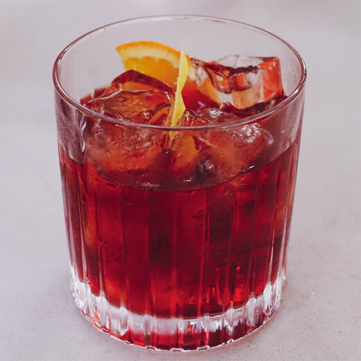 Bar Soul Whiskey Glass Ice Hockey Glass Spirit Glass Classic Eternal Glass Striped Whiskey Glass Bar ROCK Cup Classic Vertical Stripe Whiskey Glass 300ml