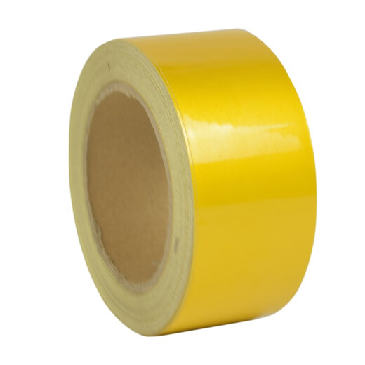
Shangke Reflective warning tape High-gloss reflective film tape Column wall floor warning film A1049 Yellow width 5cmX length 25m