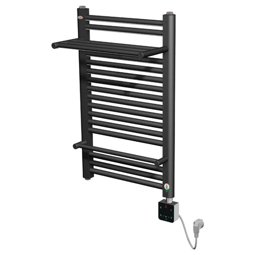 
Longxing steel electric bathroom, electric heating can be used with a small backpack for towels, household radiator, integrated electric heating intelligent temperature control 400mm*698mm, black and gray sand, power 500W (height 698*442*thickness 198)