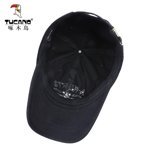 啄木鸟（TUCANO）帽子男女通用冬季棒球帽韩版潮牌百搭时尚保暖帽防风鸭舌棉帽K508