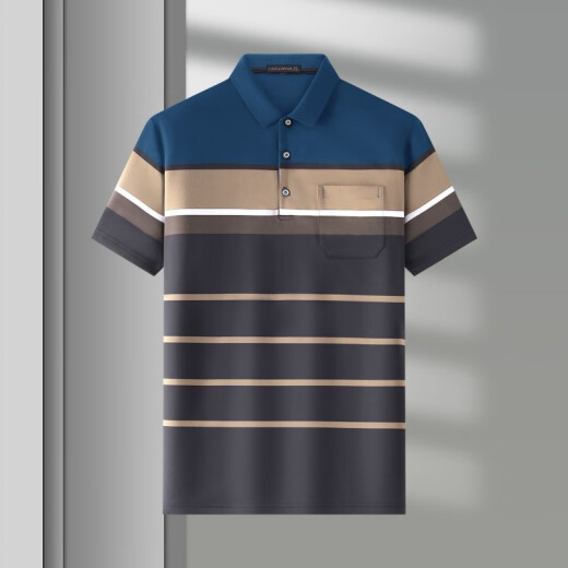 CEENIU GUANGDONG YIDA Polo Camiseta para hombres Camiseta de polo de manga corta Algodón