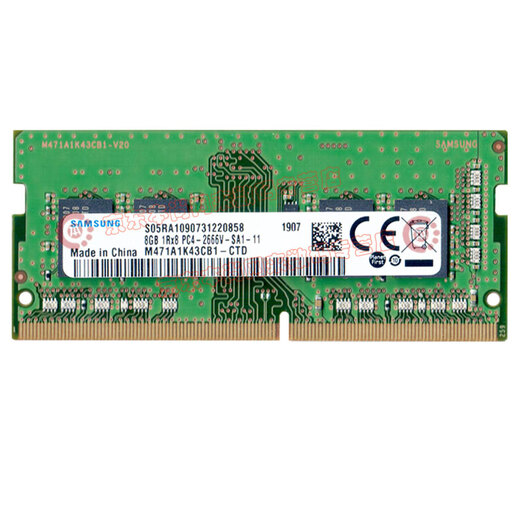 Samsung (SAMSUNG) original DDR4 PC4 fourth-generation notebook all-in-one computer memory bar, suitable for Lenovo Savior, Dell Inspiron, Asus Tianxuan, HP, Xiaomi, Huawei, etc. DDR4 2666 8G notebook memory bar