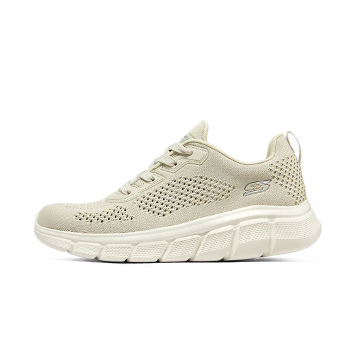 Skechers women's shoes summer mesh breathable walking shoes soft sole light casual shoes versatile and comfortable sports running shoes 117333