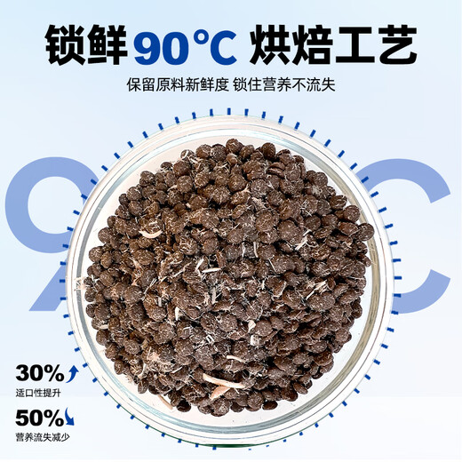 BOTH full price low temperature baked dog food with fresh duck meat and pear formula (tear stain management) B11 50g early taste pack