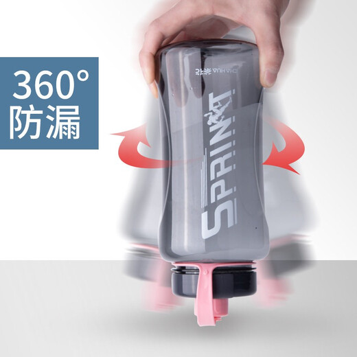 Camellia (CHAHUA) Camellia Select Large Sports Bottle 1200ml Plastic Water Cup Tea Cup Large Capacity New Blue-1200ML