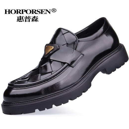 Horporsen/Итальянская коровьи лоферы мужская легкая и удобная подлинная кожаная мужская обувь от одной ноги до спортивной делу.