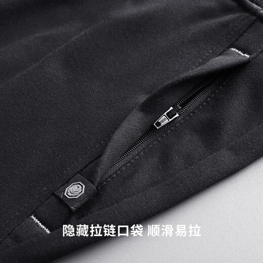 Guxing Guxing Guxing Hombres Straight Otoño Autumno Nuevo pantalones de algodón cómodos Pantalones heterosexuales para hombres Pantalones casuales de hombre Pantalones informales de punto