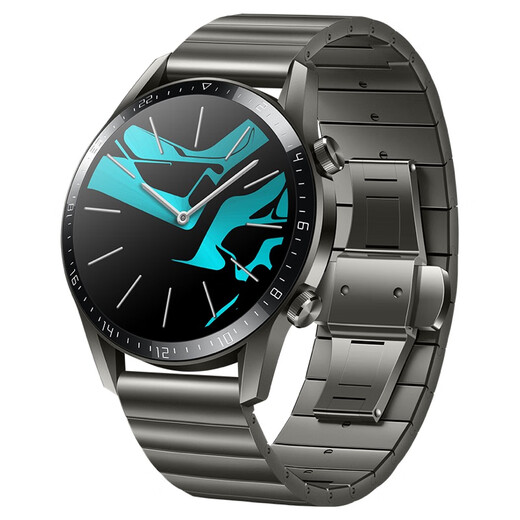 HUAWEI WATCH GT2 (46mm) Titanium Silver Gray Huawei Smart Watch (Two Weeks Battery Life + HD Color Screen + Bluetooth Calling + Kirin Chip + Health Monitoring) LTN-B19