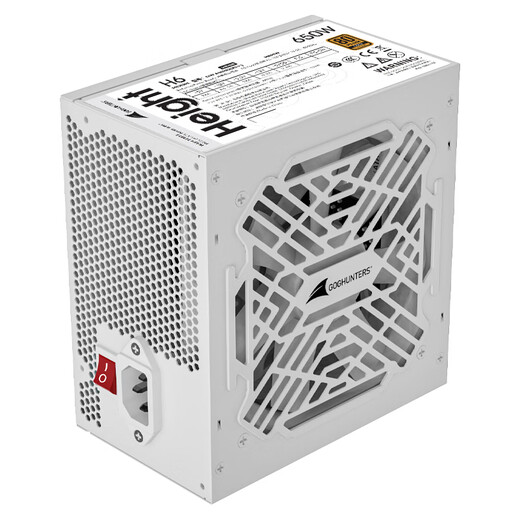 Great Wall Liejin H-Serie Goldmedaille Vollmodul Desktop-Host Desktop-Computer Netzteil-Lecküberwachung / Einzelkanal 12 V / volle Spannung / automatischer Start und Stopp ATX3.1 H6 650 W Goldmedaille Vollmodul / Weiß