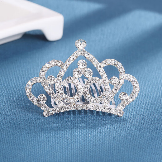 Chimera (CHIMERA) 2 pieces children's crown princess crown comb festival performance girl birthday party birthday gift girl